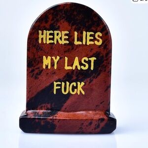 Tombstone Crystal Carving
